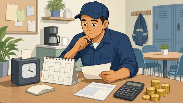 12-Hour Shift Pay calculator card image