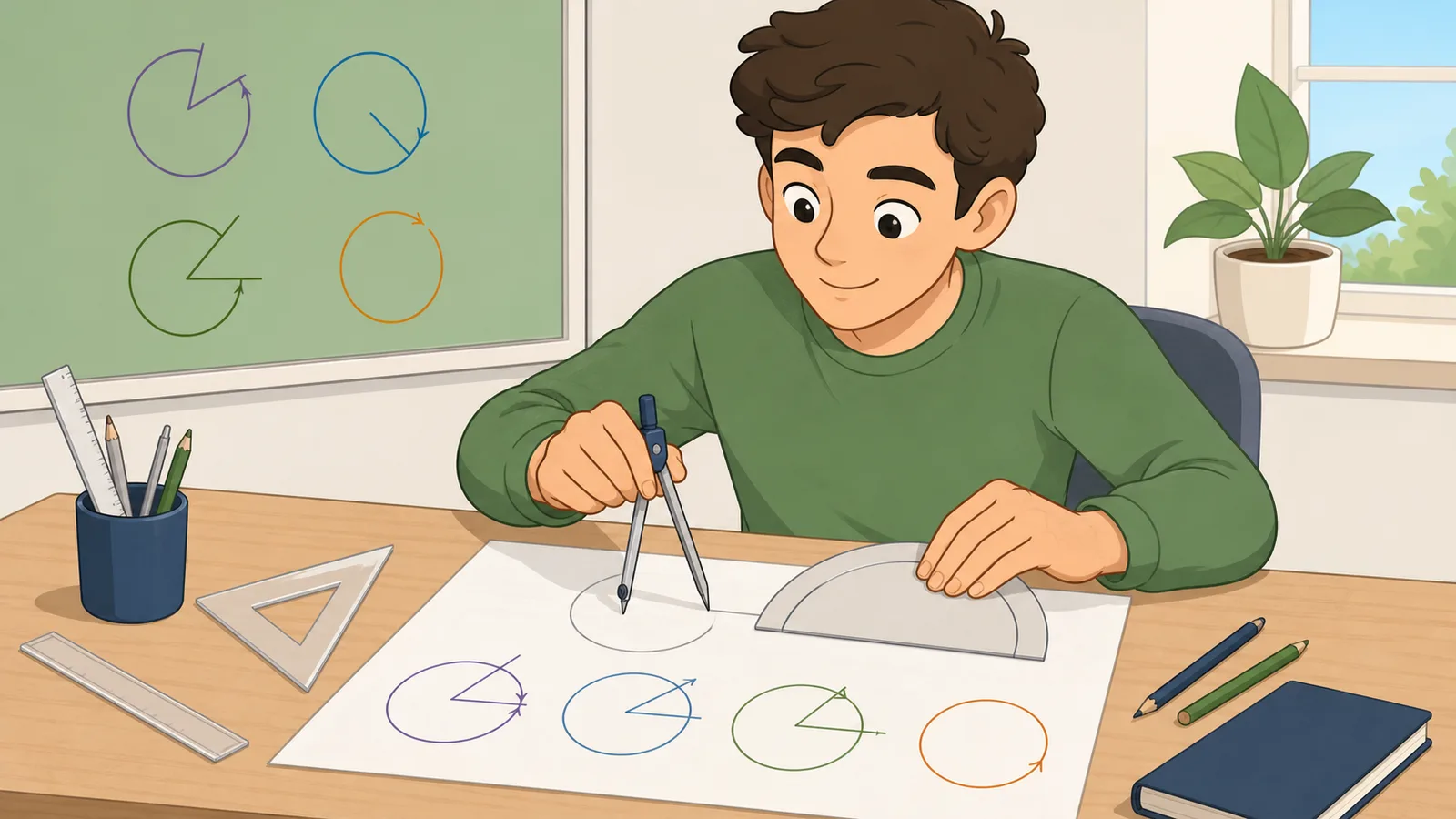 Angle Converter instructional illustration