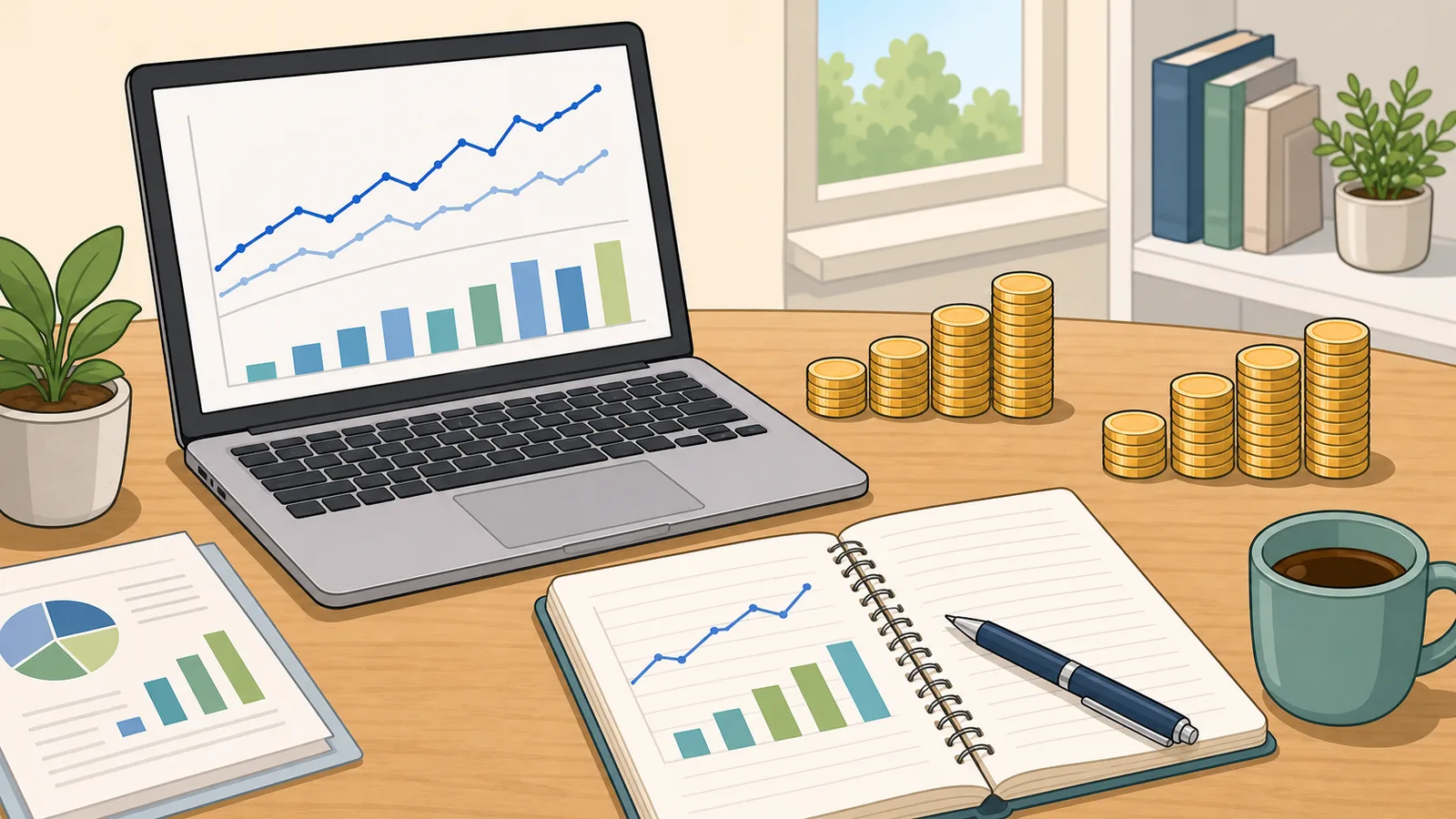 Basis Point Calculator instructional illustration