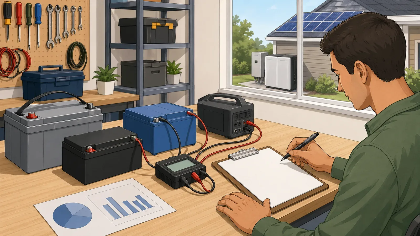 Battery Energy Converter instructional illustration