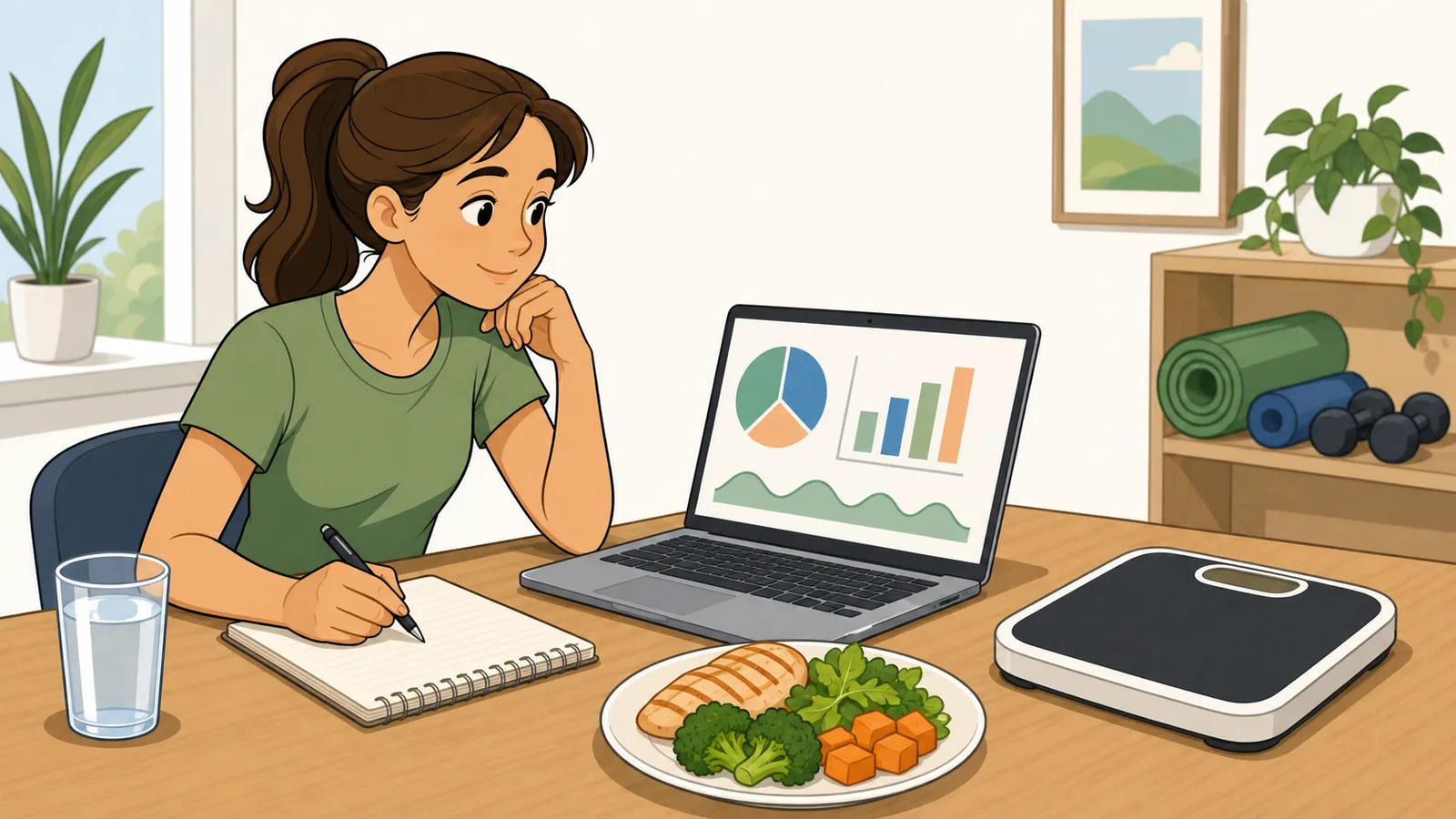 BMR Calculator instructional illustration
