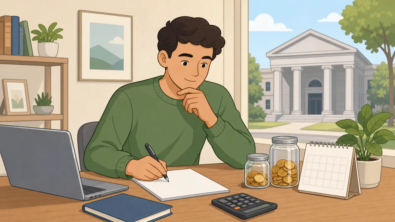 CD Calculator instructional illustration