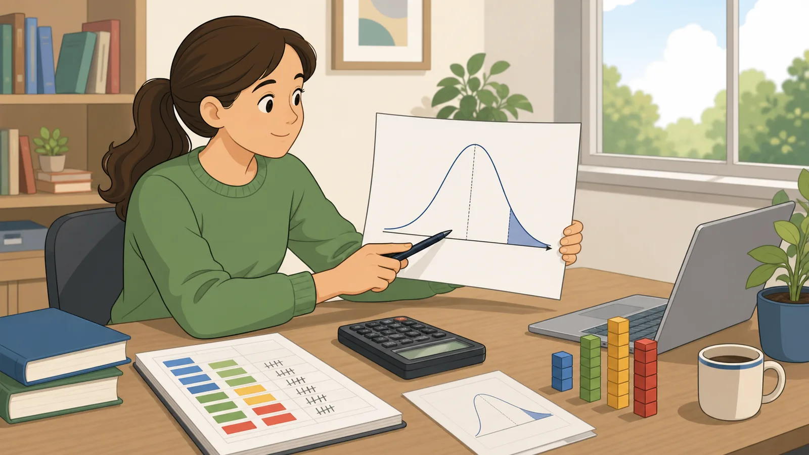 Chi-Square to P-Value Calculator instructional illustration