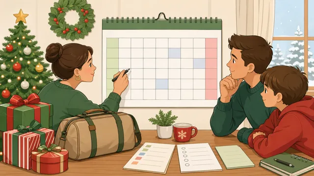 Christmas Countdown calculator card image