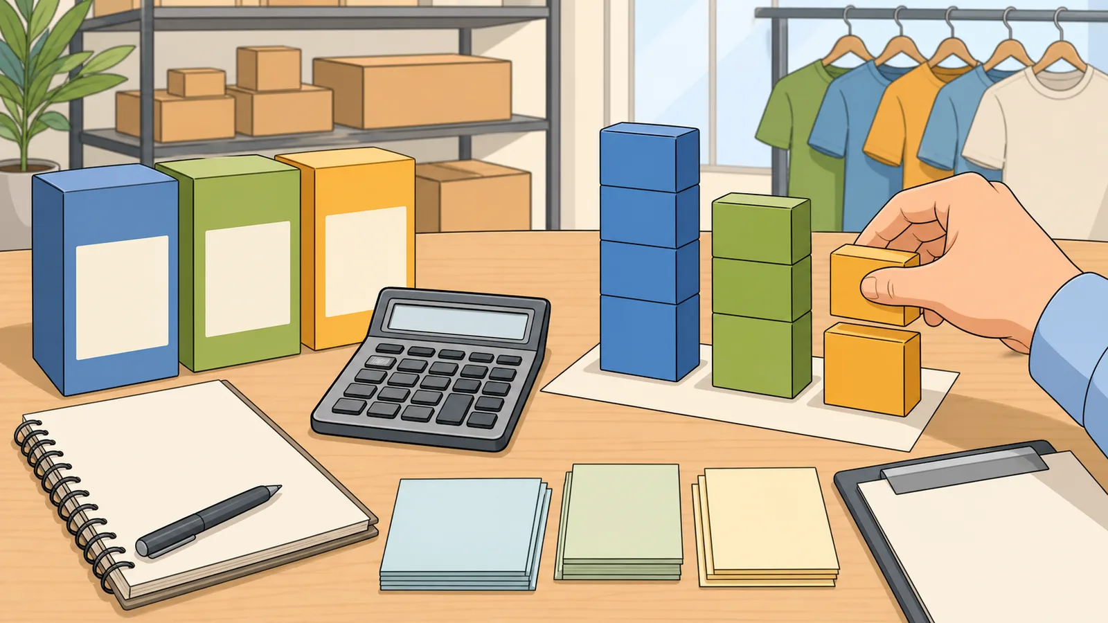 Contribution Margin Calculator instructional illustration