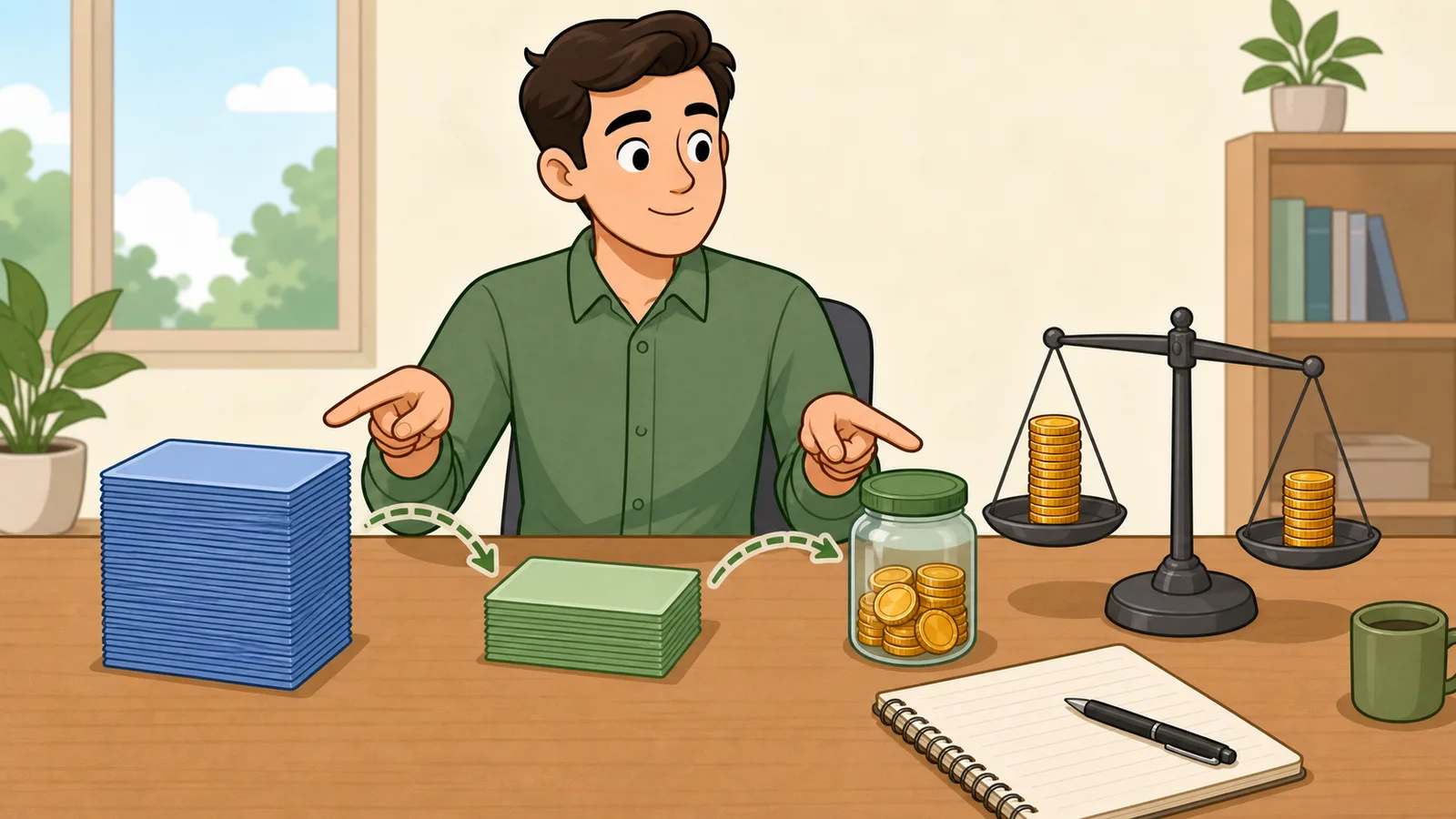 CPC and CPM Calculator instructional illustration