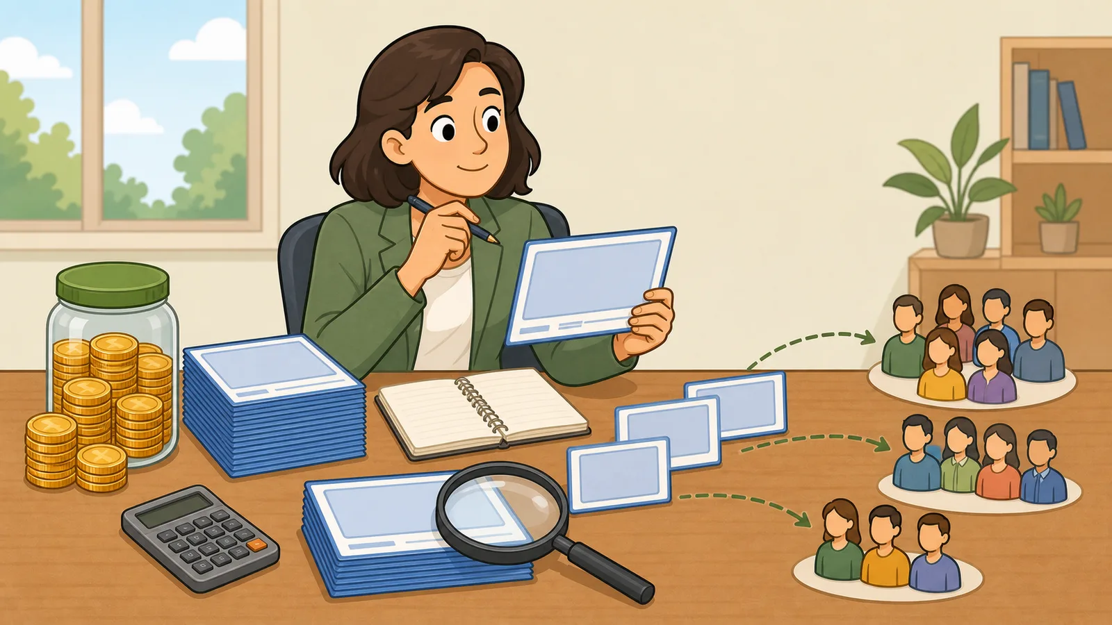 CPM Calculator instructional illustration
