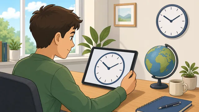 Current Time calculator card image