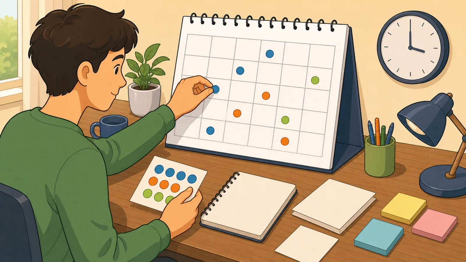 Days Until Calculator instructional illustration
