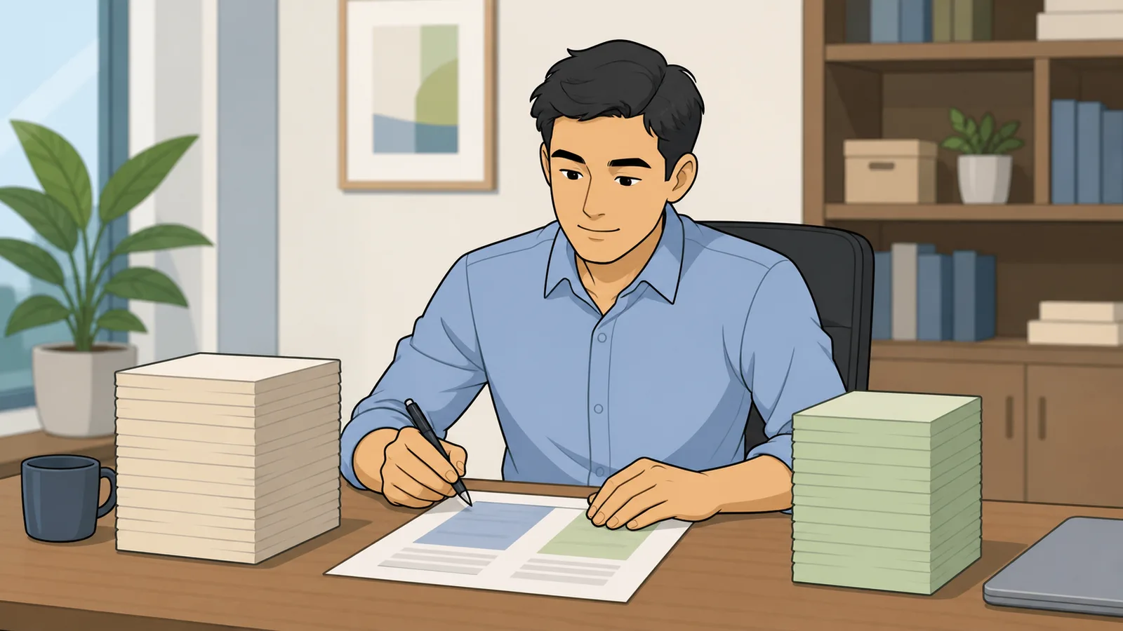 Debt-to-Capital Ratio Calculator instructional illustration