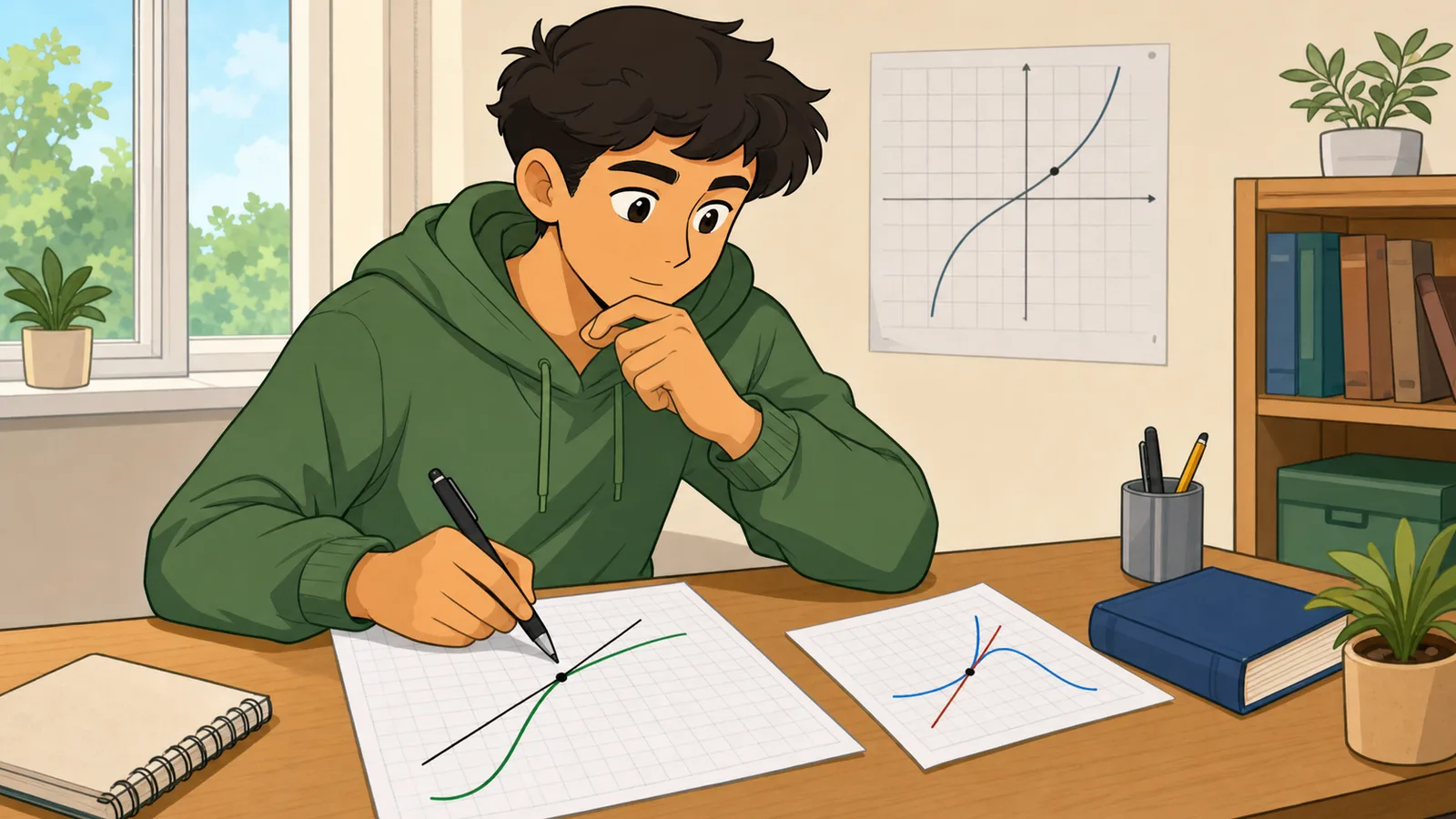 Derivative Calculator instructional illustration