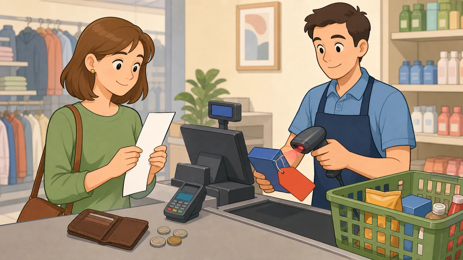 Discount Calculator instructional illustration