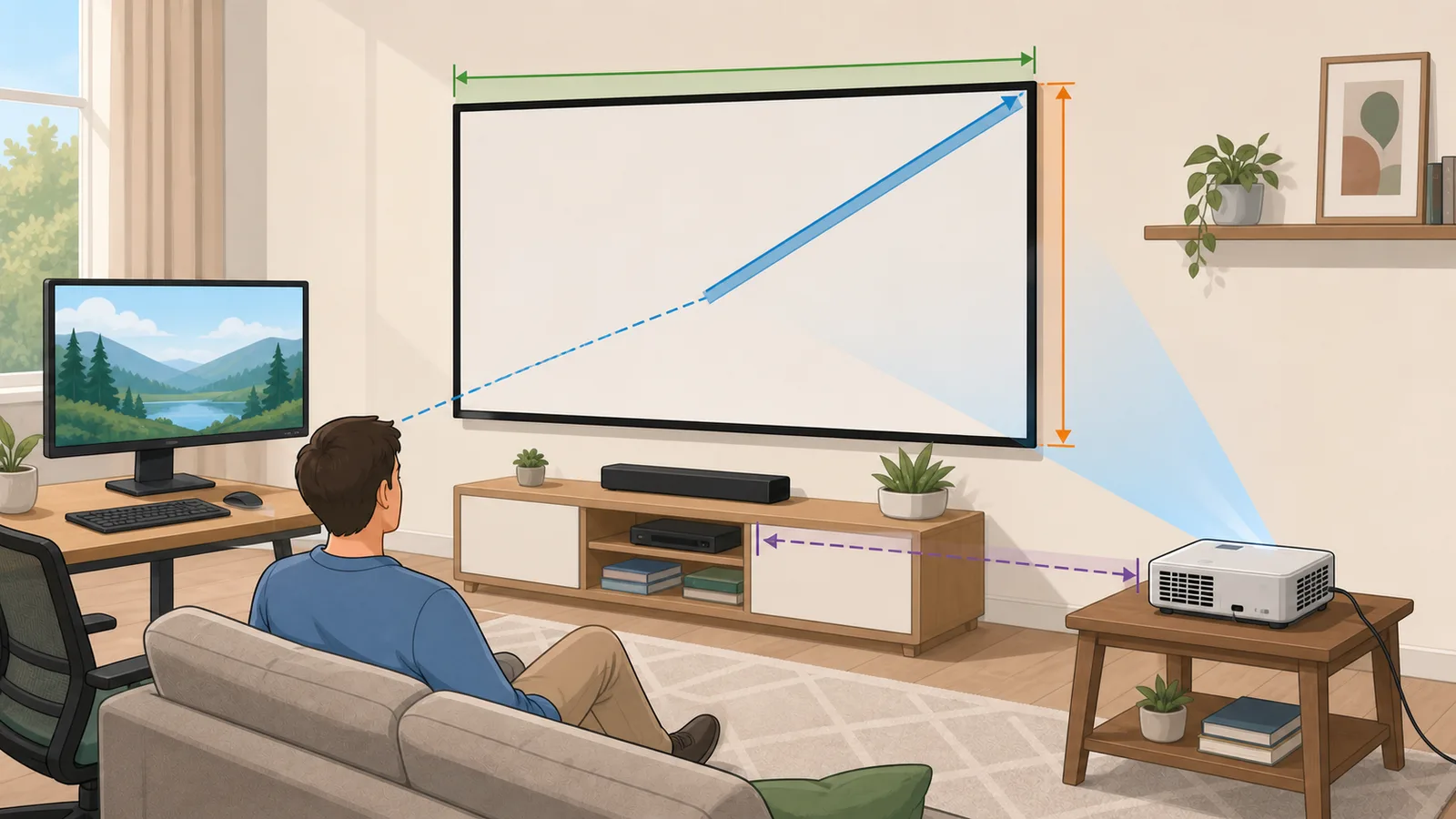 Display Calculator instructional illustration