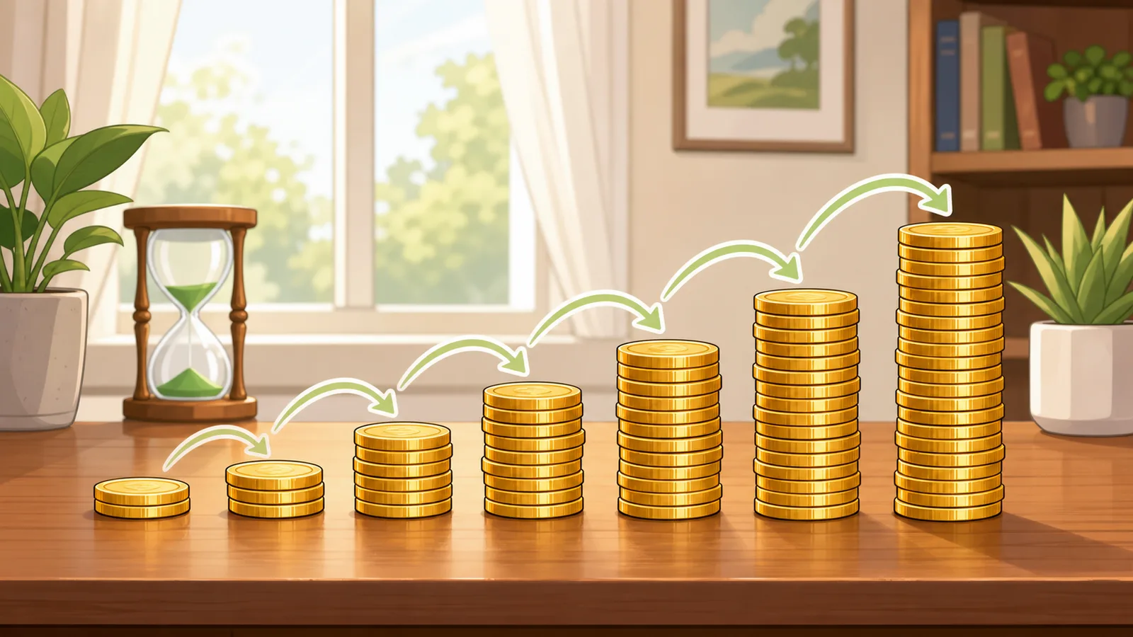 Effective Interest Rate Calculator instructional illustration