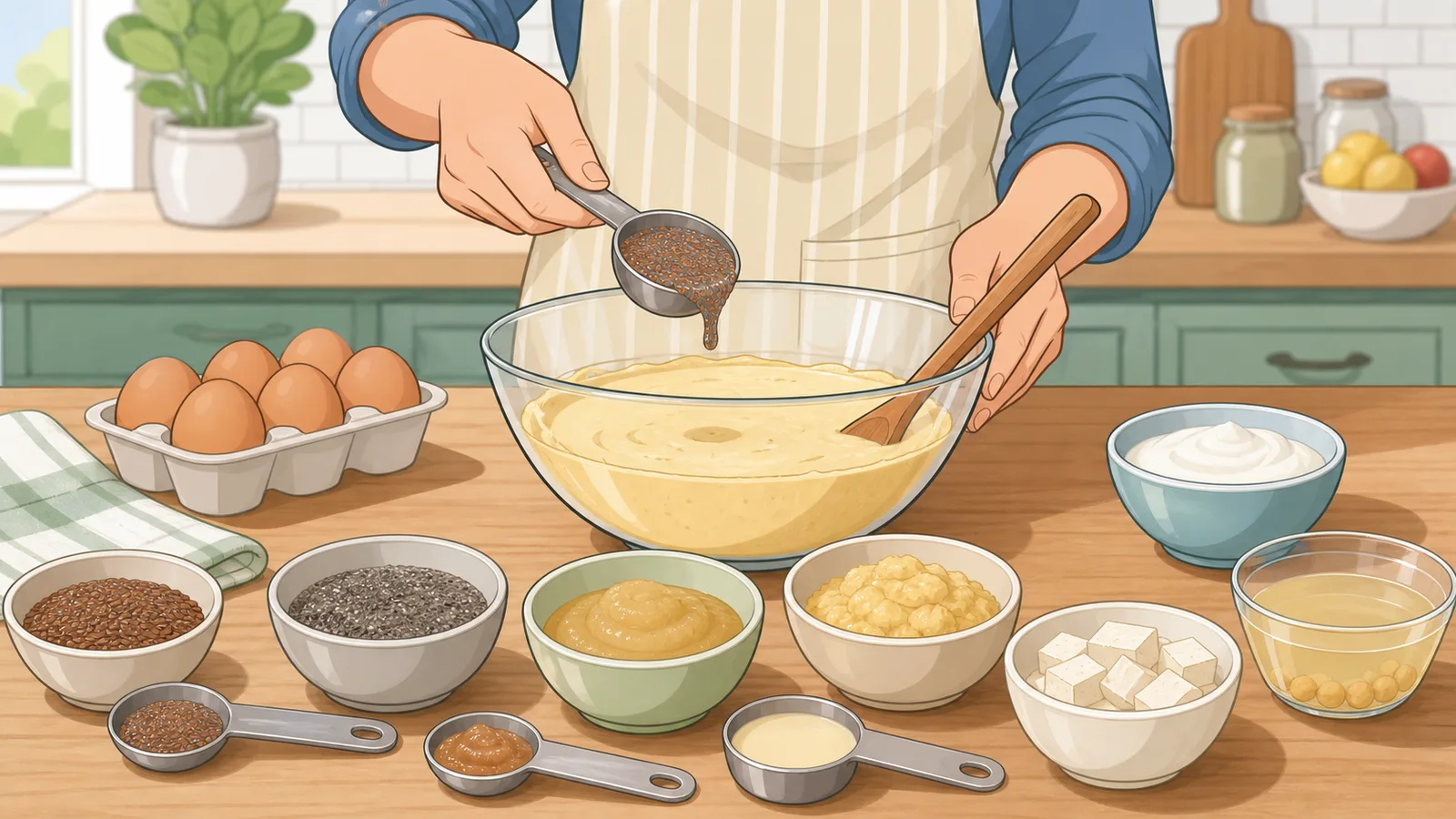 Egg Substitution Converter instructional illustration