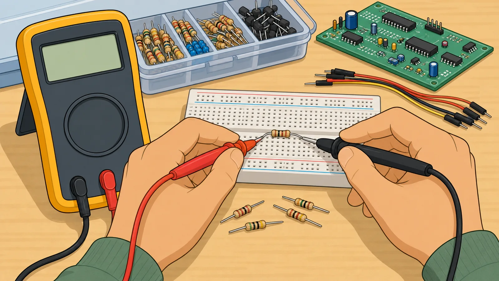 Electric Resistance Converter instructional illustration