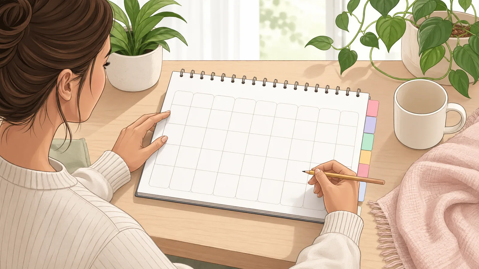 Fertility Calculator instructional illustration