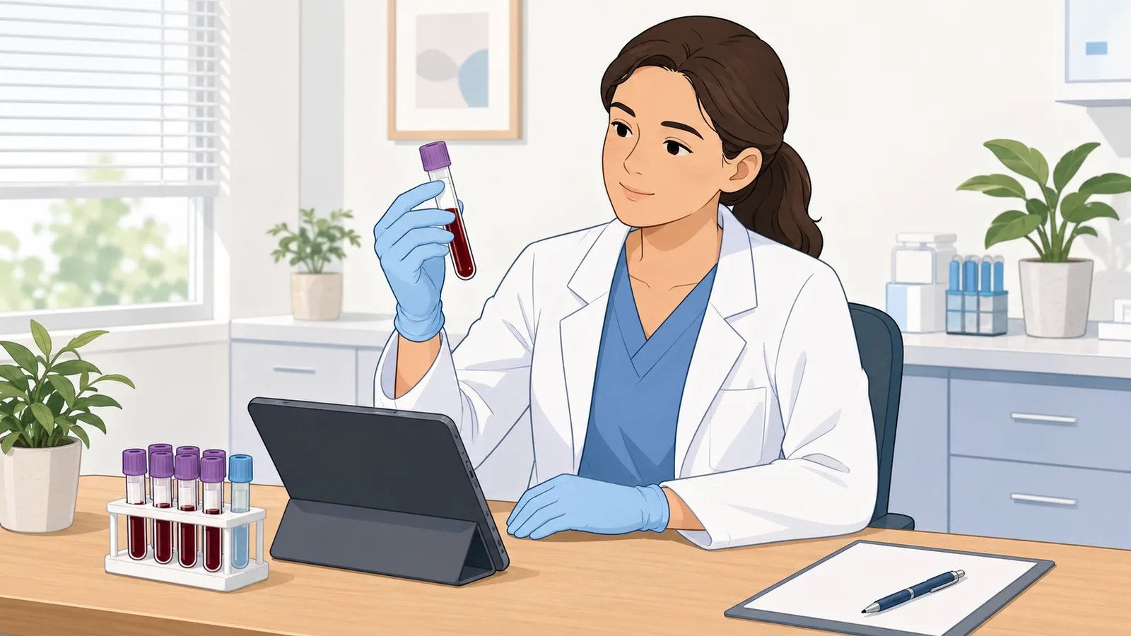 HOMA-IR Calculator instructional illustration
