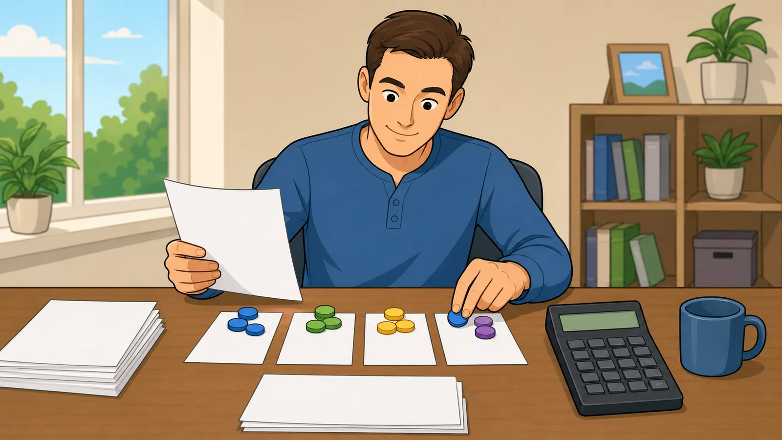 US Federal Income Tax Calculator instructional illustration