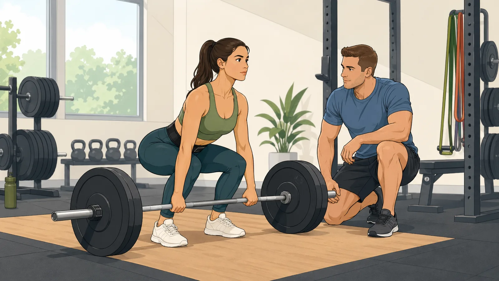 Lifting Strength Calculator instructional illustration