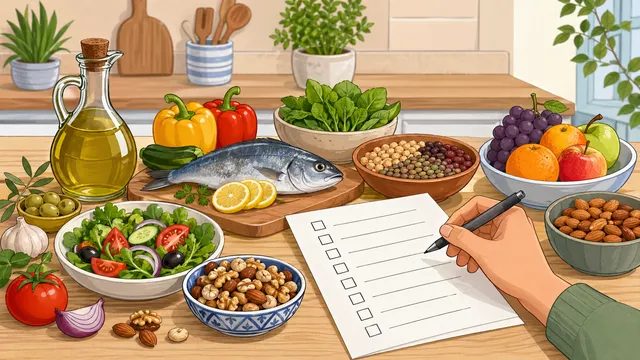 Mediterranean Diet Score calculator card image