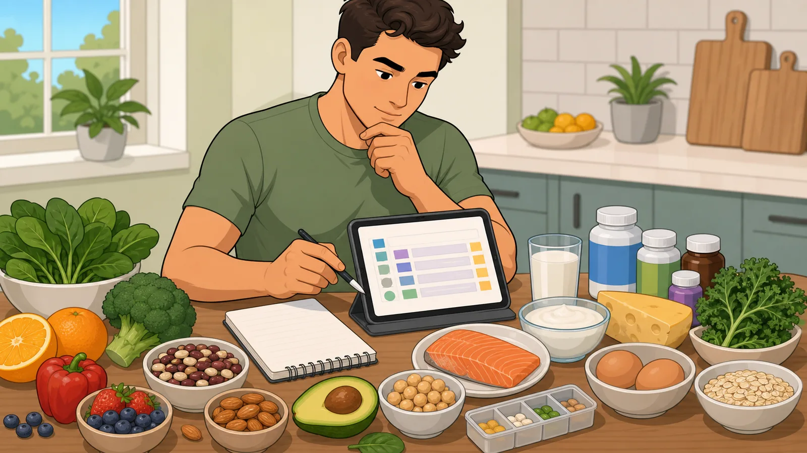 Micronutrient Calculator instructional illustration