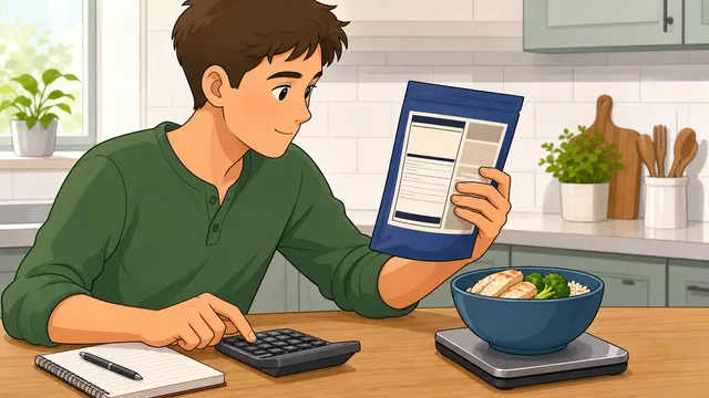 Nutrition Label Protein calculator card image