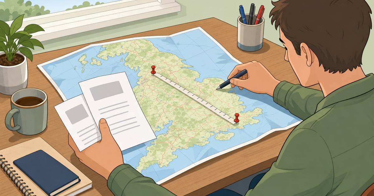 UK Postcode Distance Calculator | Calcipedia